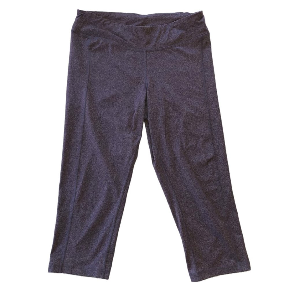 Active Old Navy Purple Capri Workout Leggings Size L